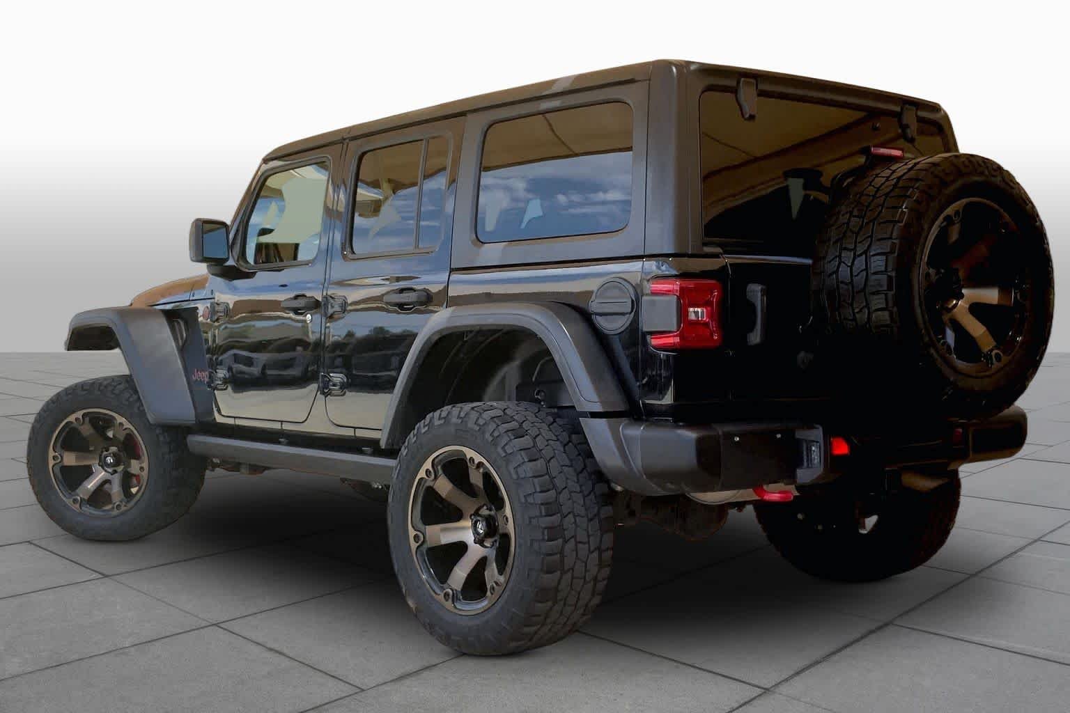Used 2021 Black Clearcoat Jeep Unlimited Rubicon image 12