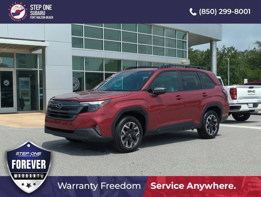Certified Used 2026 Red Subaru Premium image 1