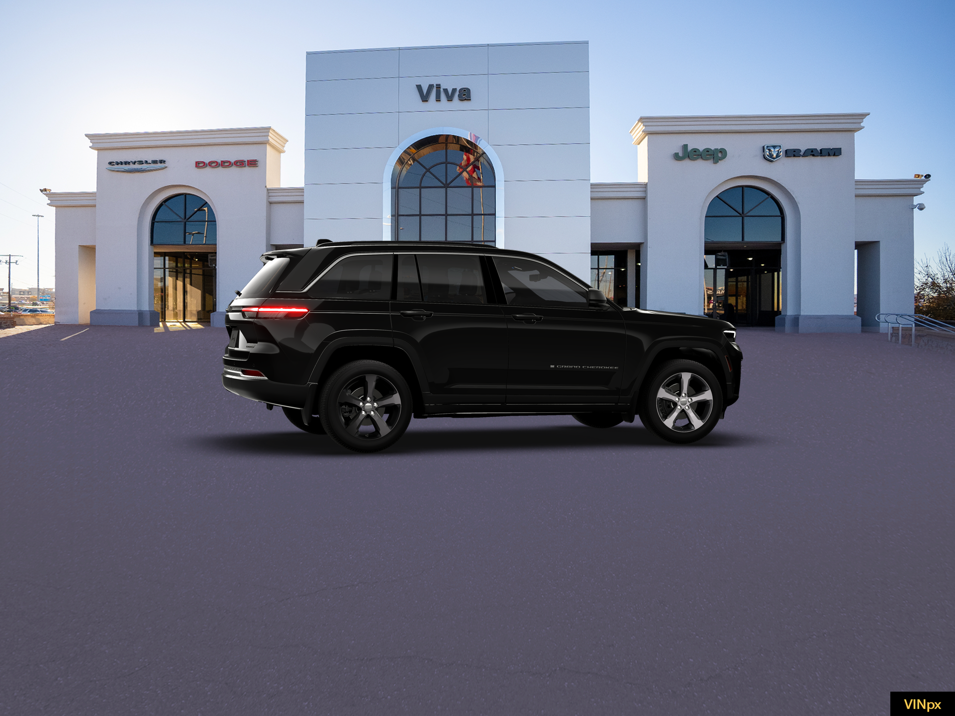 New 2026 Diamond Black Crystal Pearl-Coat Exterior Paint Jeep Limited image 15