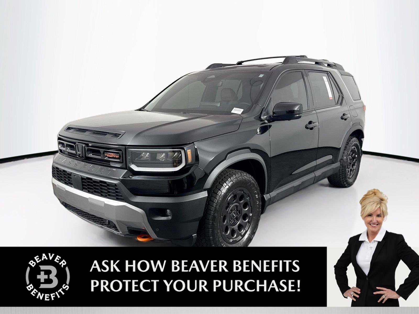 Used 2026 Crystal Black Pearl Honda TrailSport Elite Blackout image 1