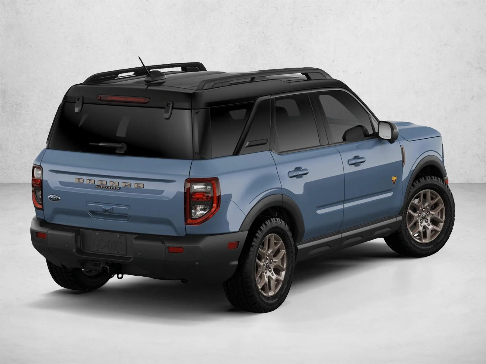 New 2026 Azure Gray Metallic Tri-Coat Ford Badlands® image 3