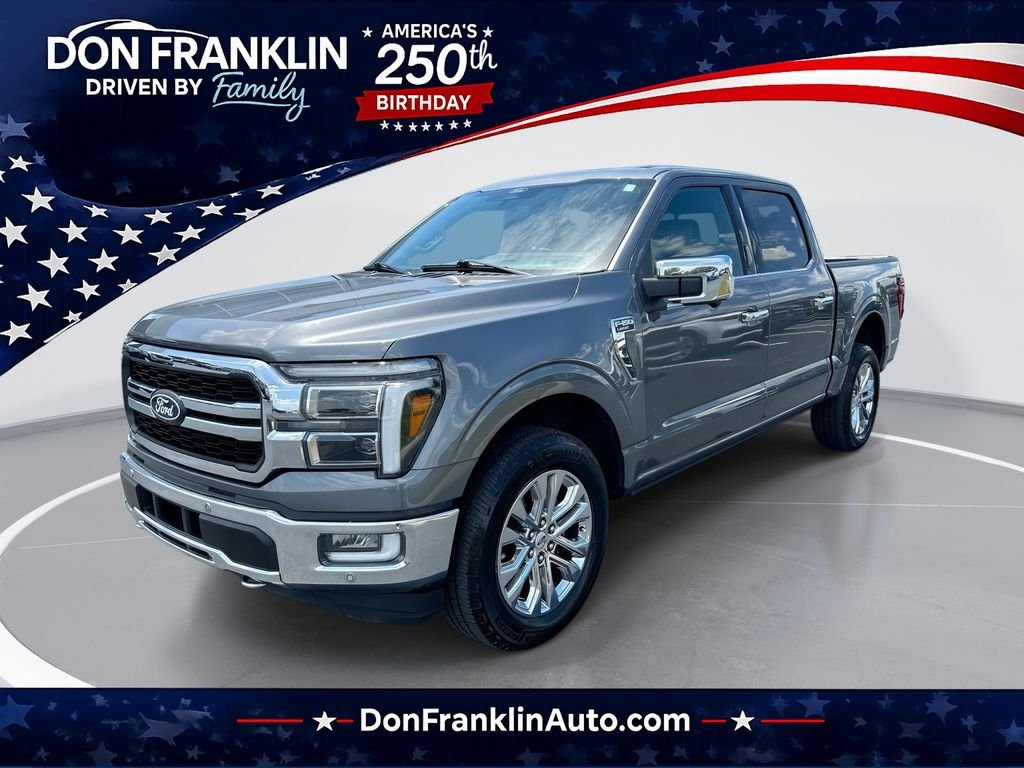 Used 2024 Gray Ford Lariat image 1