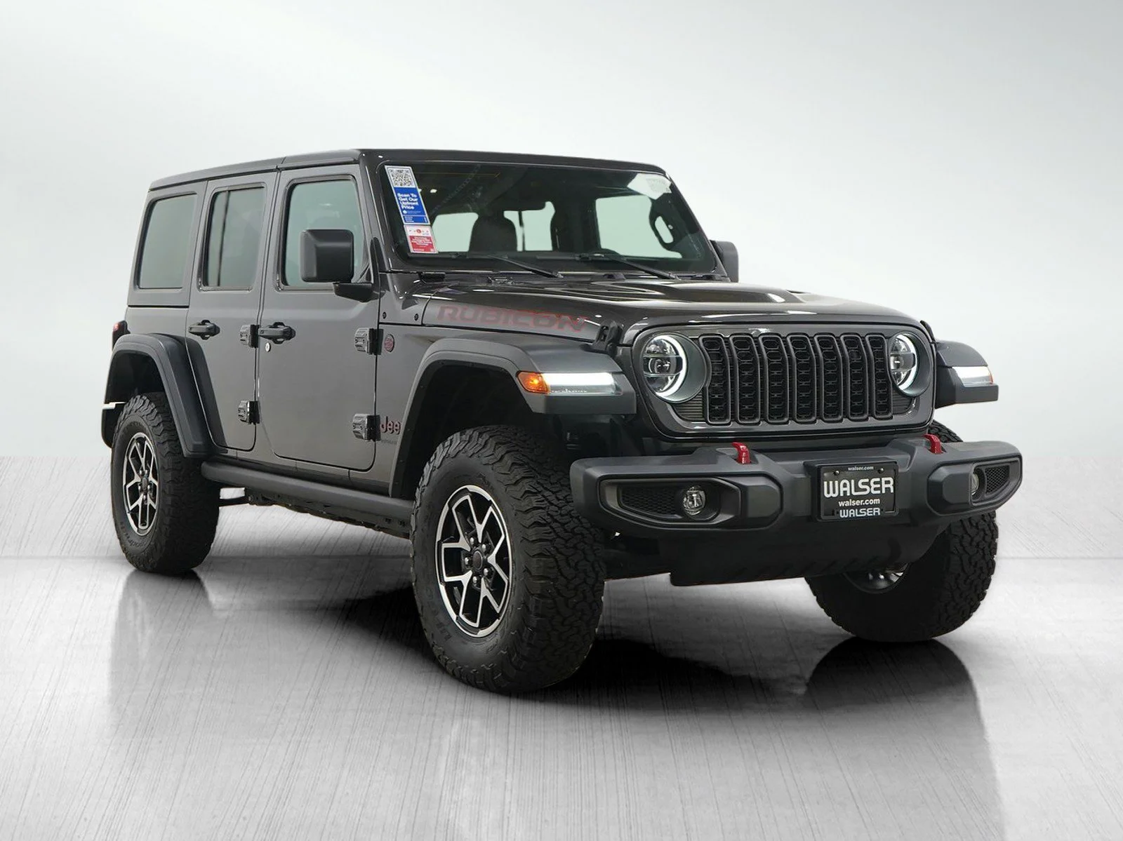 Used 2024 Granite Crystal Metallic Clearcoat Jeep Rubicon image 7