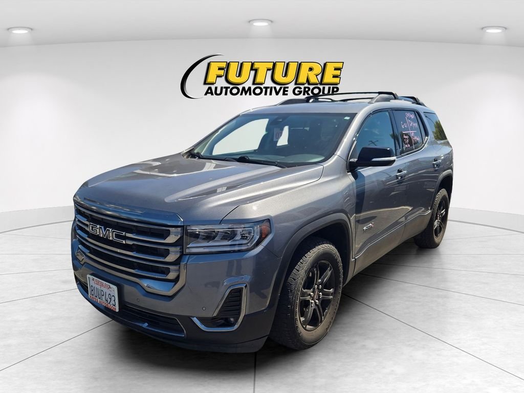 Used 2021 Gray GMC AT4 image 3