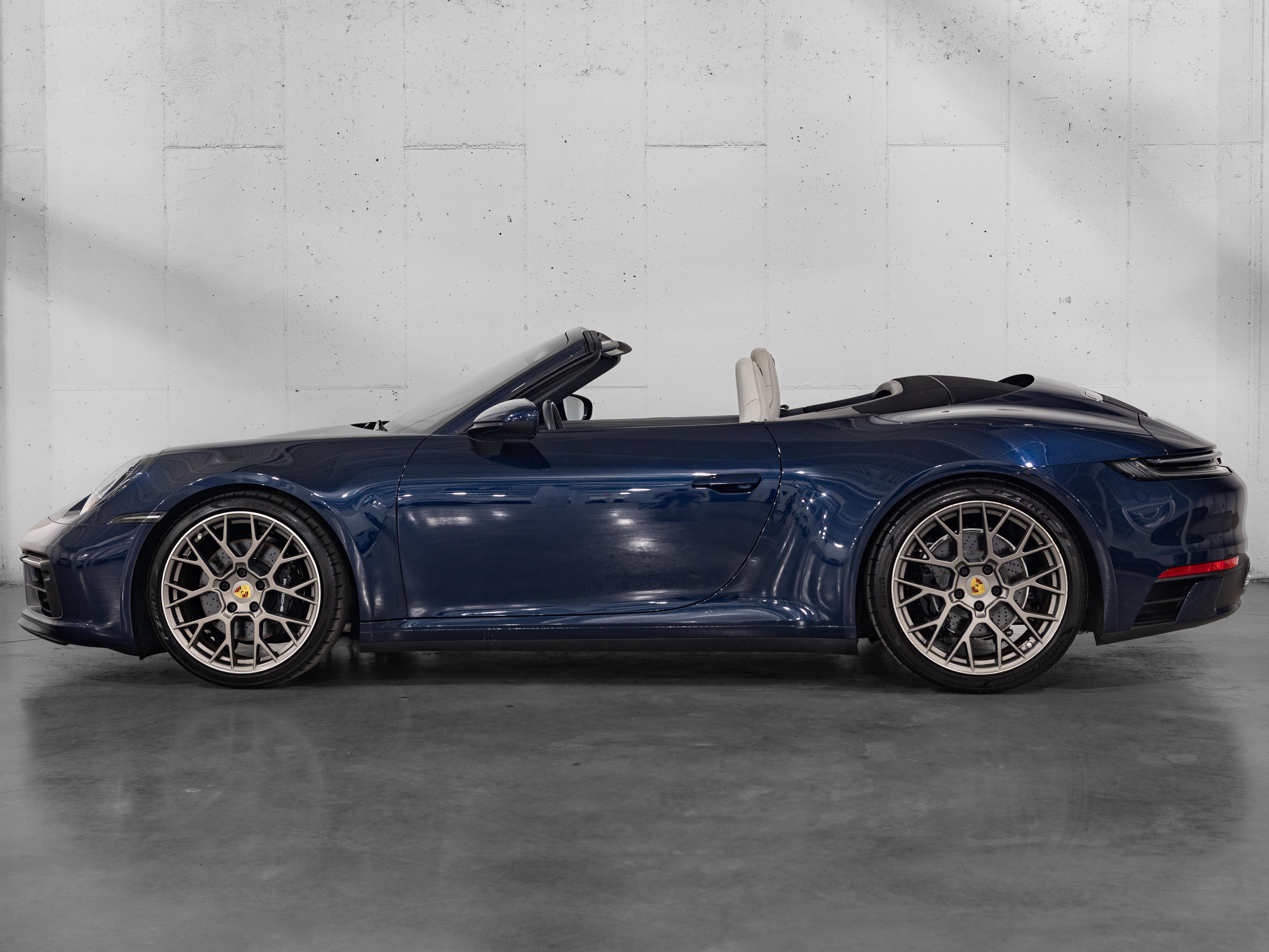 Certified Used 2020 Blue Porsche Carrera 4S image 2