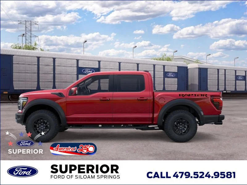 New 2026 Ruby Red Ford Raptor image 3