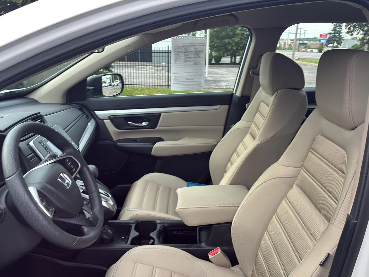 Used 2018 White Diamond Pearl Honda LX image 7