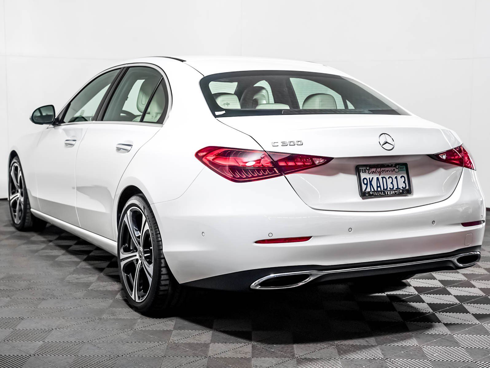 Certified Used 2024 Polar White Mercedes-Benz C 300 Sedan image 2