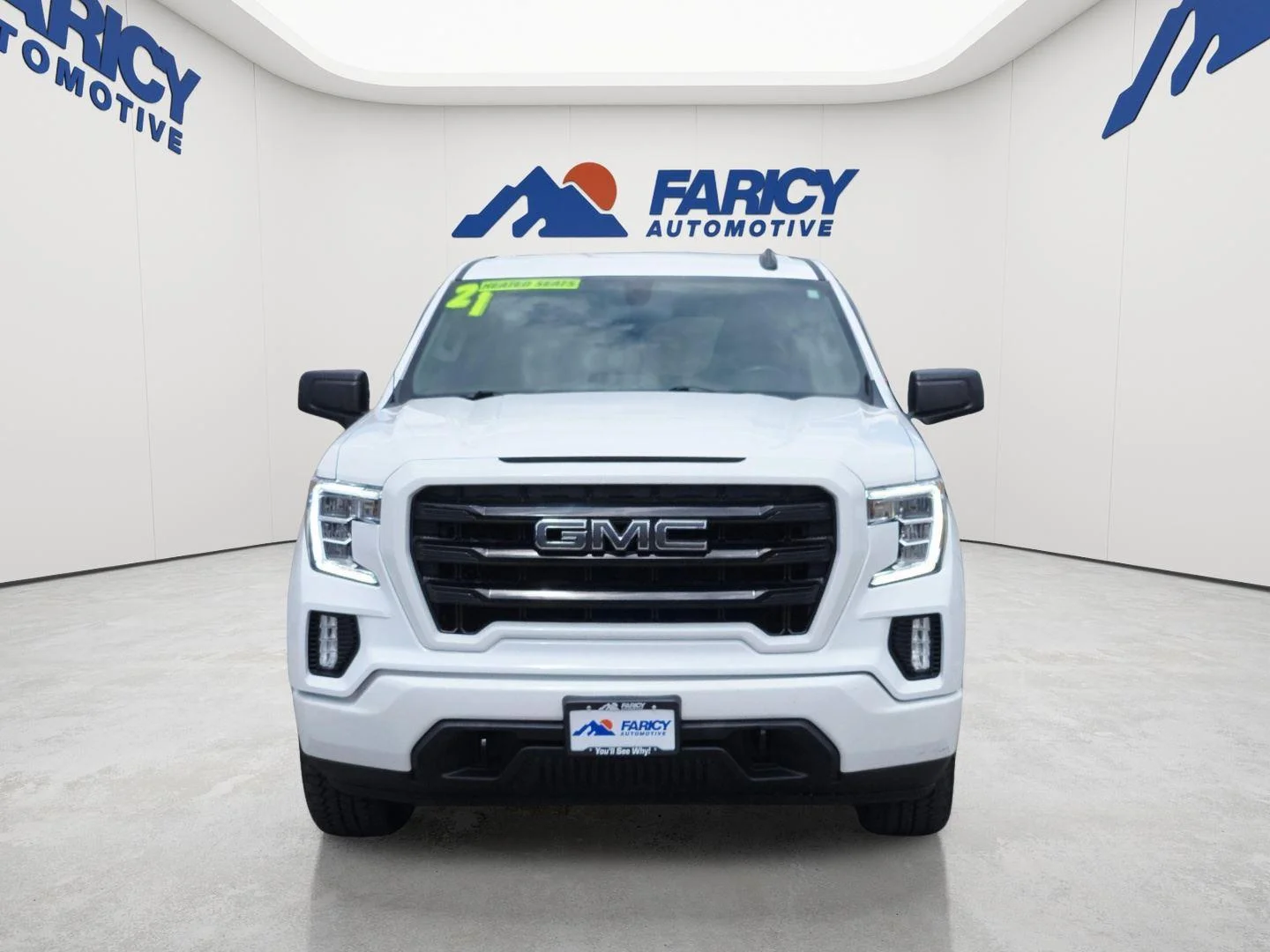 Used 2021 Summit White GMC Elevation image 2