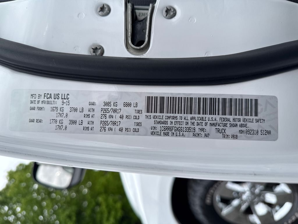 Certified Used 2016 Bright White Clearcoat Ram Tradesman image 28