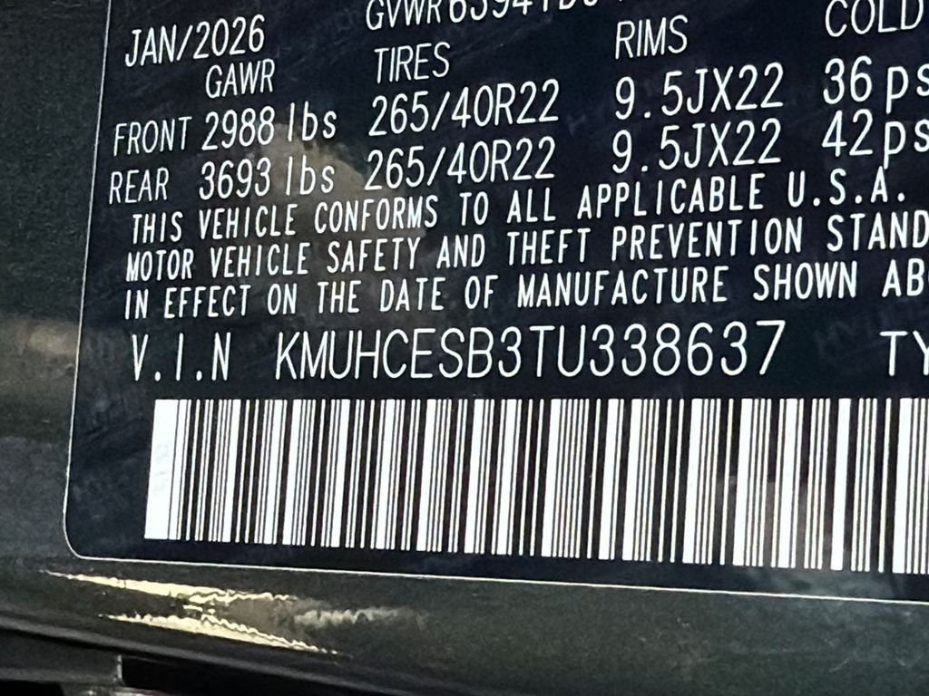 New 2026 Gray Genesis 2.5T Prestige image 34
