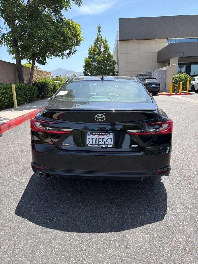 Used 2025 Black Toyota SE image 5