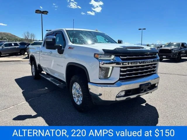 Certified Used 2021 SUMMIT WHITE Chevrolet LTZ image 9