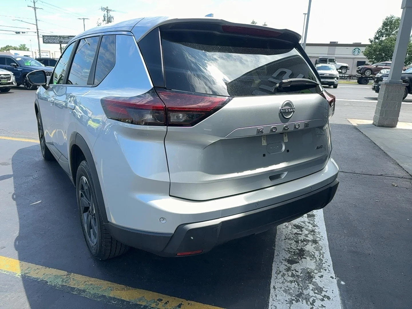 Used 2025 Brilliant Silver Metallic Nissan SV image 4