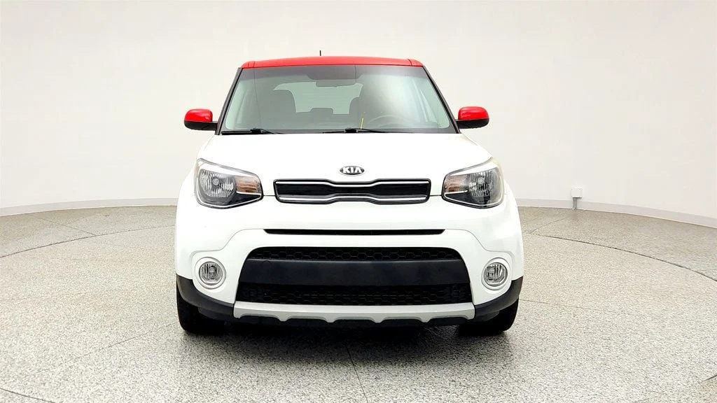Used 2019 Clear White/Red Roof Kia + Automatic w/ Designer Pkg image 2