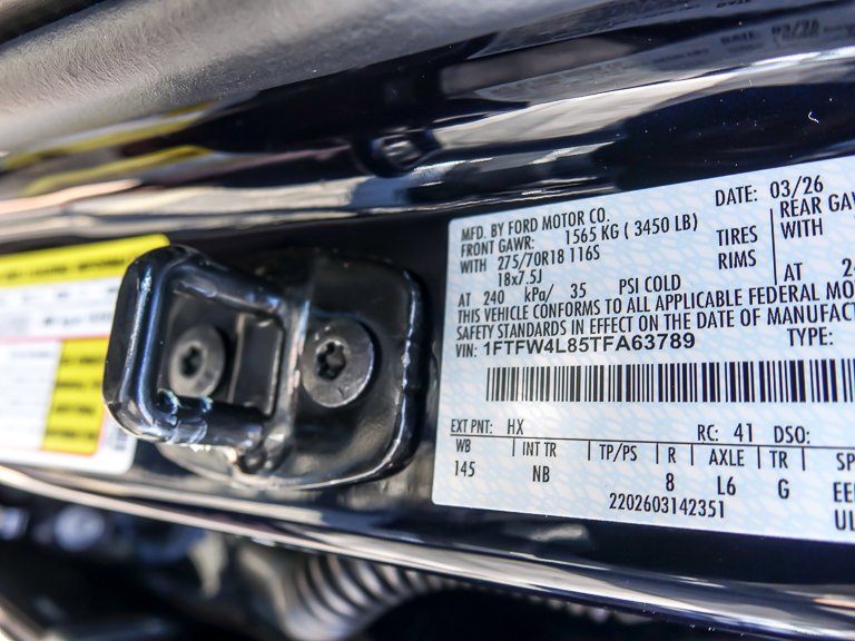New 2026 Antimatter Blue Metallic Ford Tremor image 29