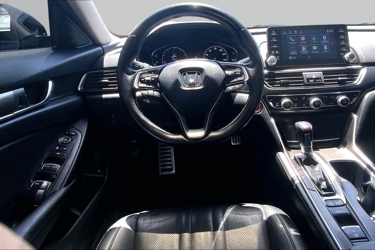 Used 2022 Crystal Black Pearl Honda Sport SE image 6