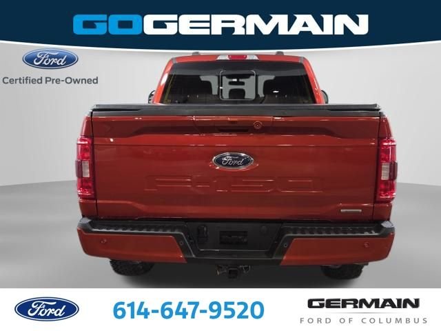 Certified Used 2023 Hot Pepper Red Metallic Tinted Clearcoat Ford XLT image 8