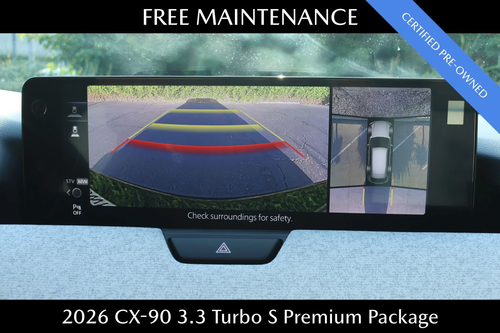 Certified Used 2026 Black Mazda 3.3 Turbo S Premium Plus image 17
