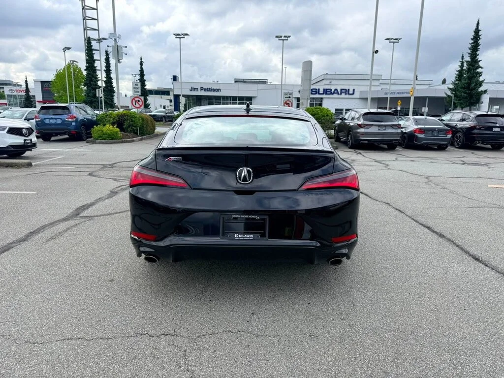 Used 2024 Majestic Black Pearl Acura A-Spec CVT Certified Pre-Owned   Clean Title   One image 4