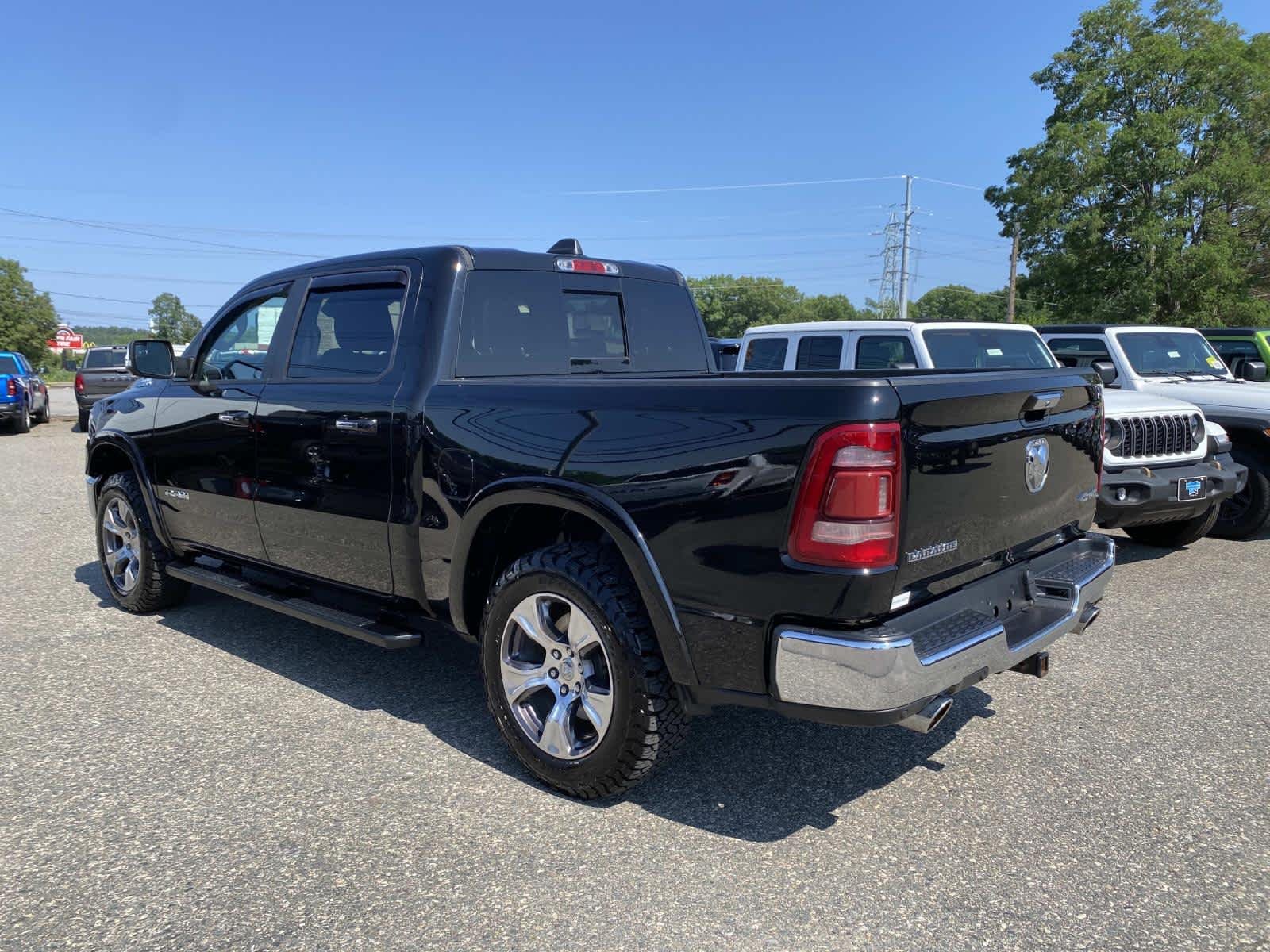 Certified Used 2022 Diamond Black Crystal Pearlcoat Ram Laramie image 7
