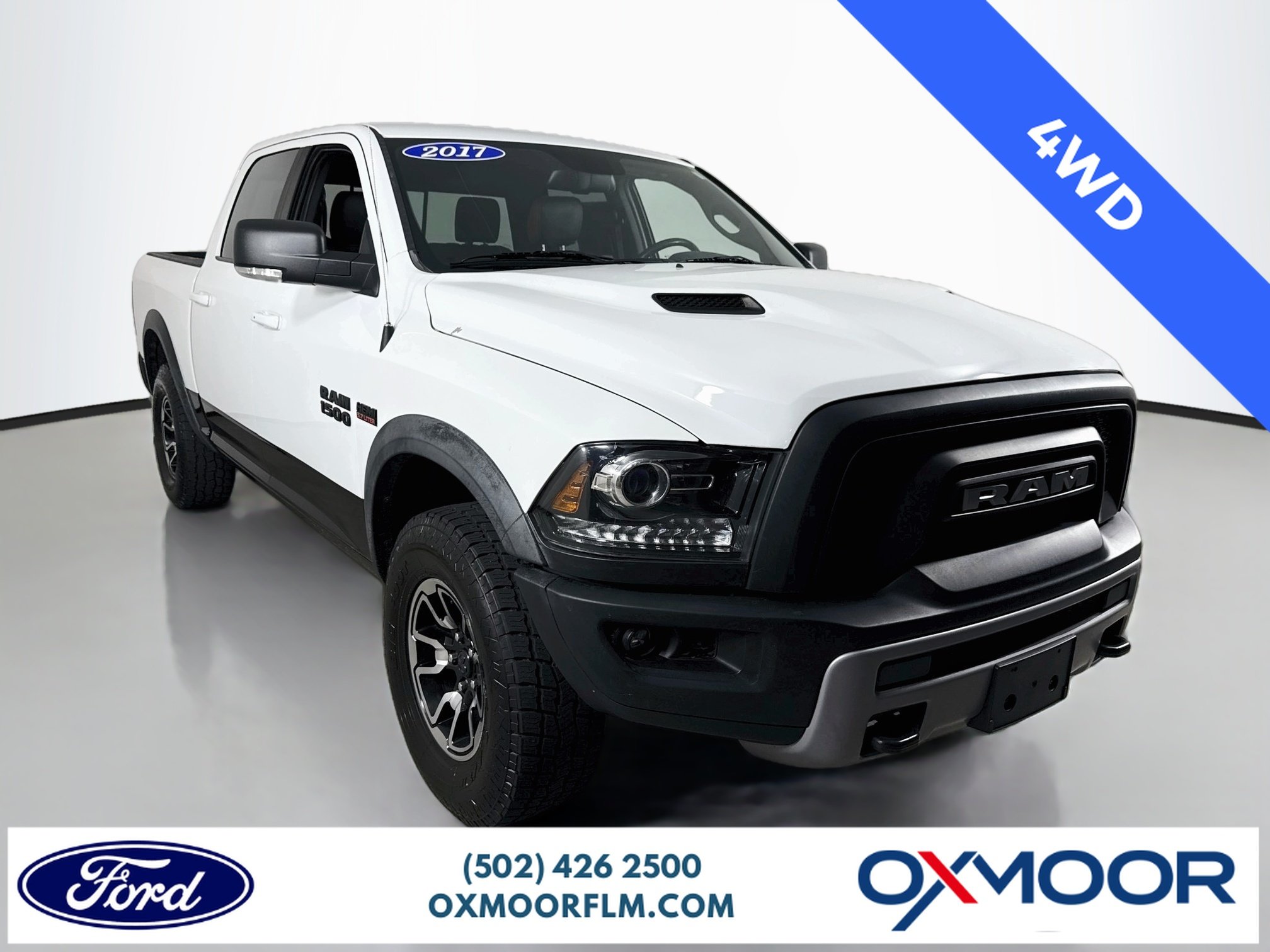 Used 2017 Bright White Ram Rebel image 1