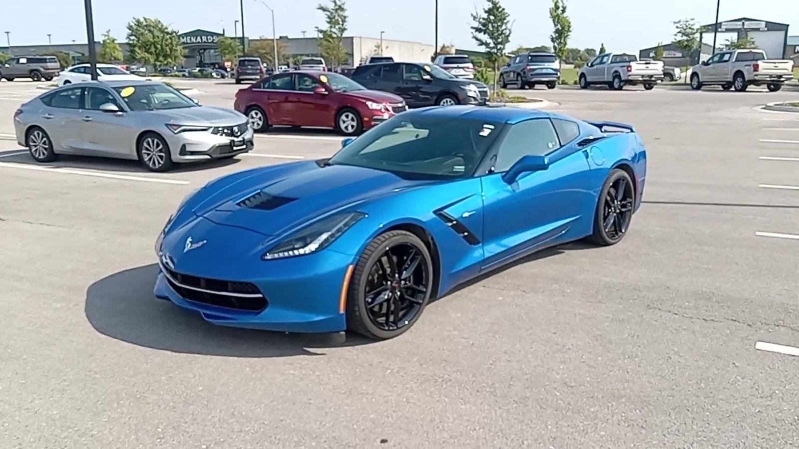 Used 2016 LAGUNA BLUE METALLIC TINTCOAT Chevrolet Z51 1LT image 4