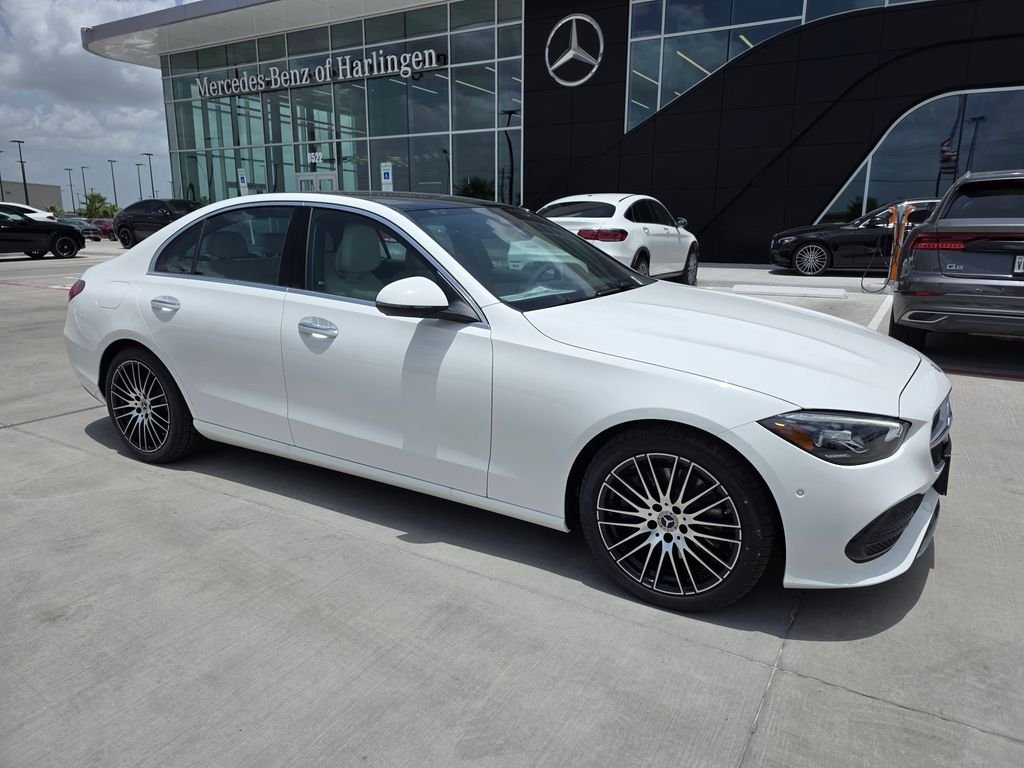 New 2026 Polar White Mercedes-Benz C 300 image 1