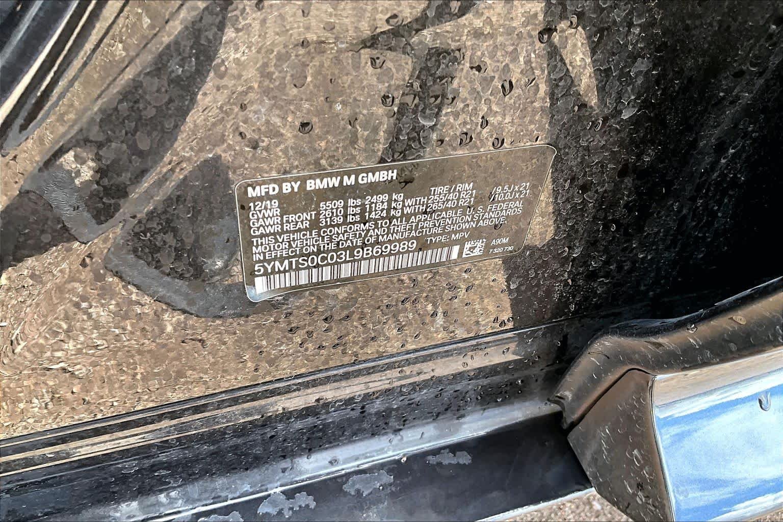 Used 2020 Dark Graphite Metallic BMW Competition image 32