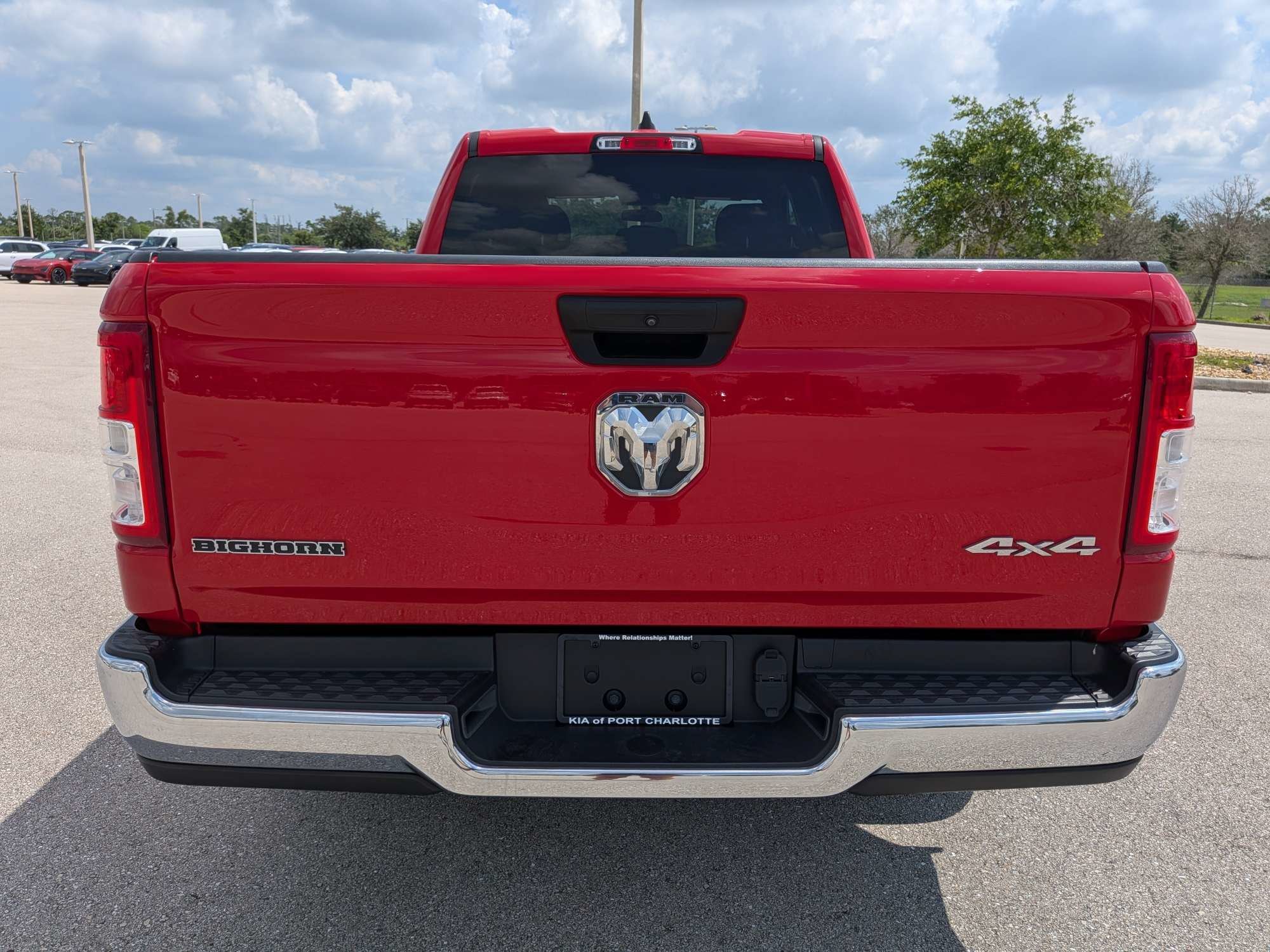 Used 2023 Flame Red Clearcoat Ram Big Horn image 6