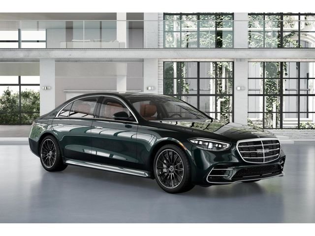 New 2026 Emerald Green Metallic Mercedes-Benz S 580 image 11