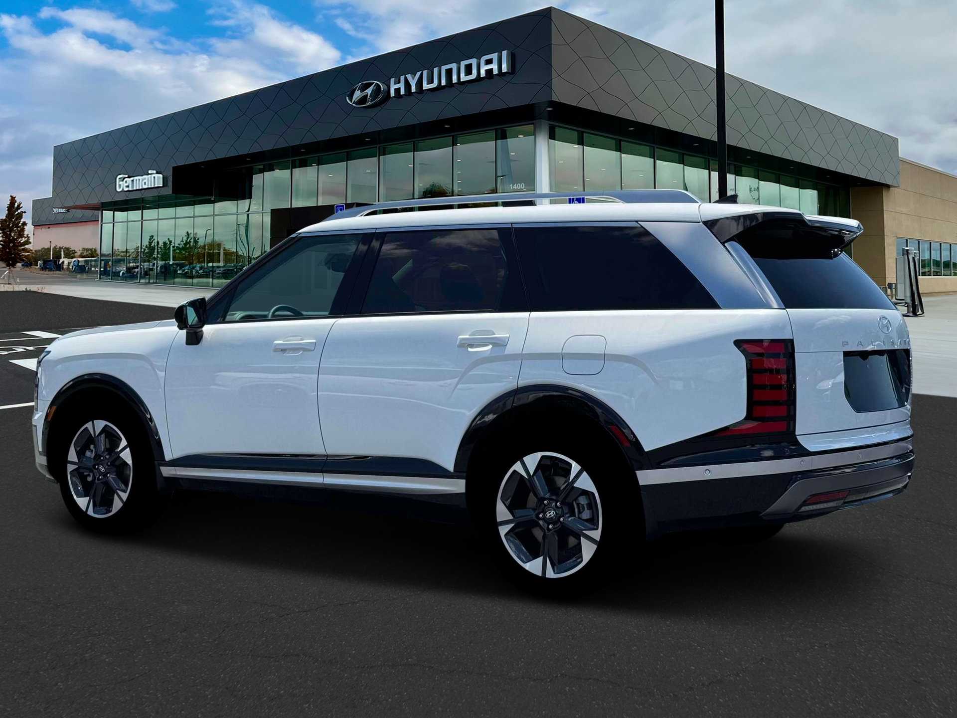 New 2026 Creamy White Pearl Hyundai Limited AWD image 4