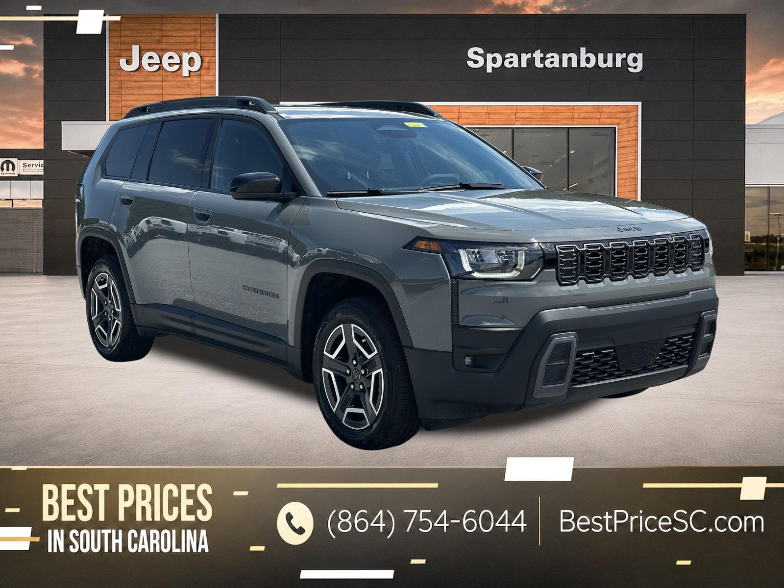 New 2026 Sting-Gray Clear-Coat Exterior Paint Jeep Laredo image 1
