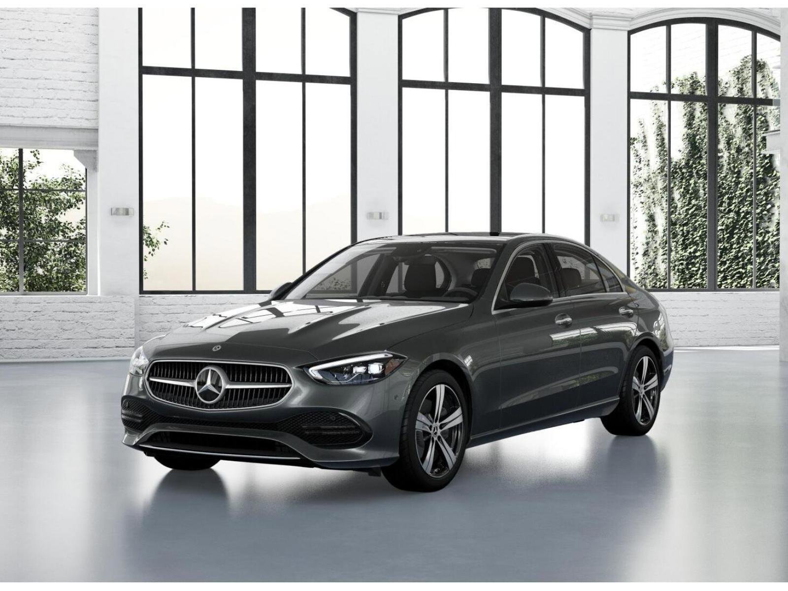 New 2026 Selenite Grey Metallic Mercedes-Benz C 300 image 14