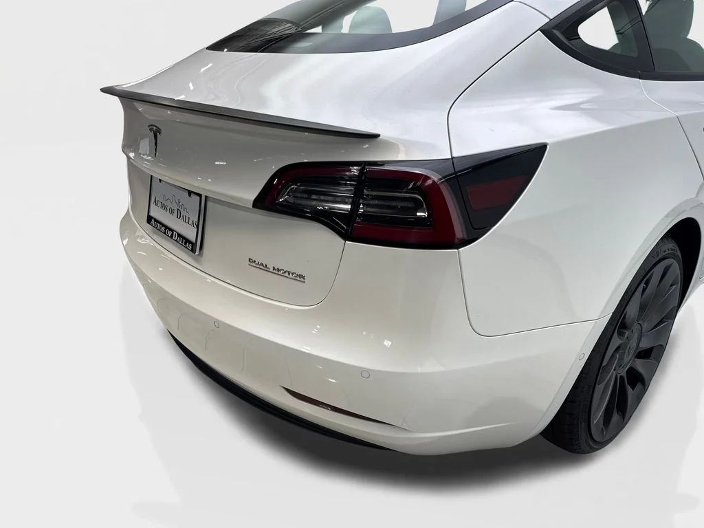 Used 2021 White Tesla Performance image 18