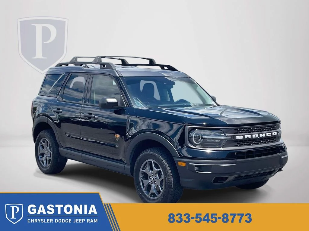 Used 2023 Black Ford Badlands image 1