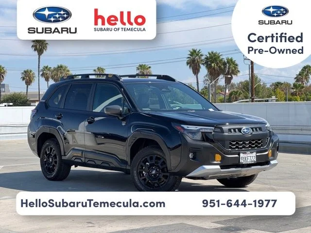Certified Used 2026 Black Subaru Wilderness image 1