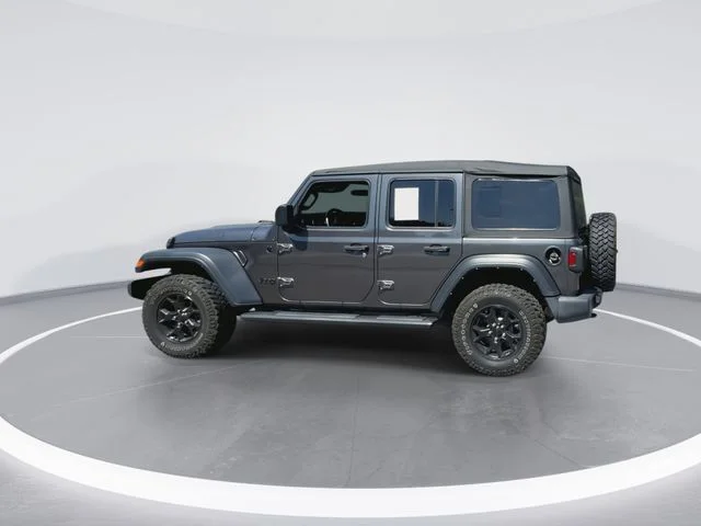 Used 2021 Gray Jeep Unlimited Willys image 8