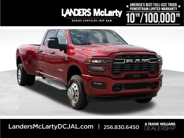 New 2026 Molten Red Pearl-Coat Exterior Paint RAM Big Horn image 1