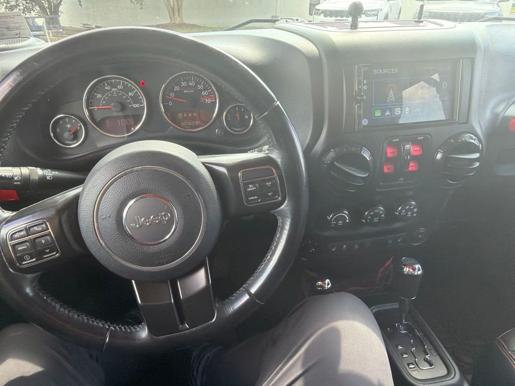 Used 2017 Black Jeep Unlimited Rubicon Recon image 14