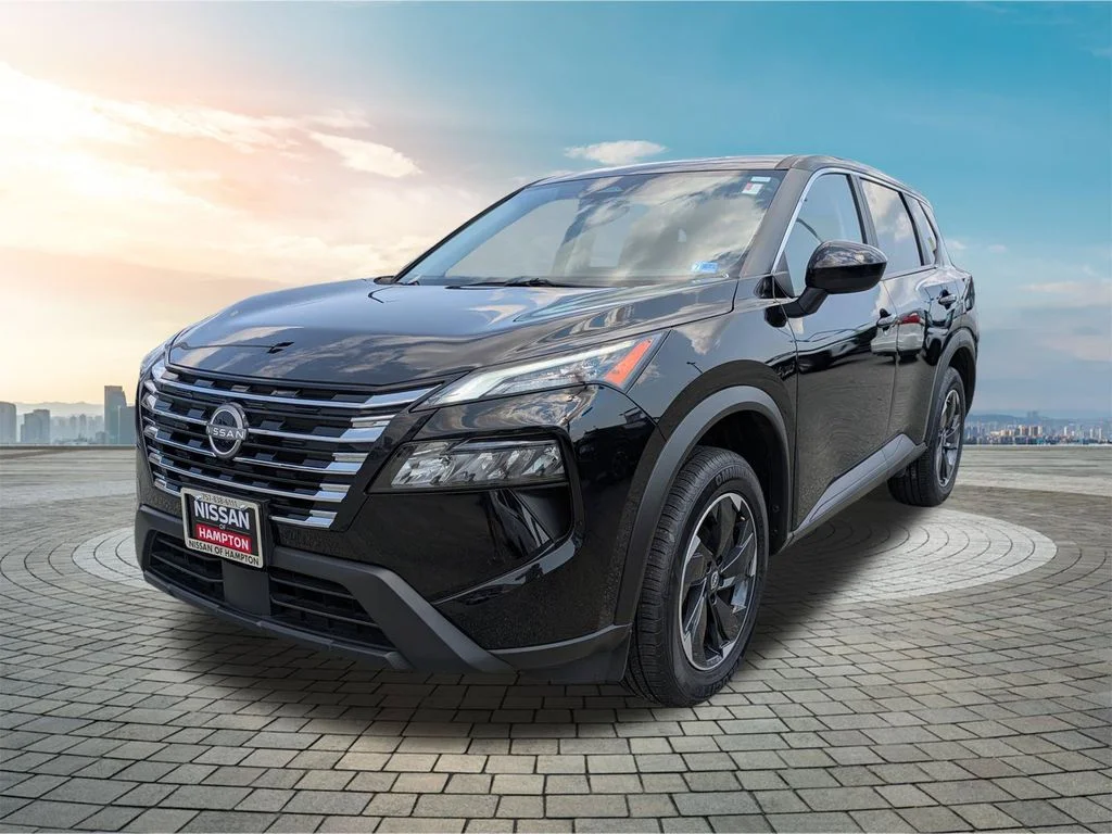 Certified Used 2025 Super Black Nissan SV image 9