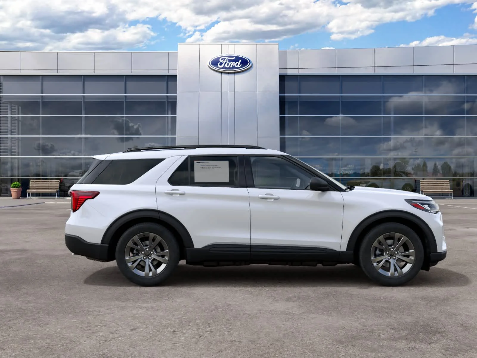 New 2027 Star White Metallic Tri-Coat Ford Active w/200A Pkg image 8