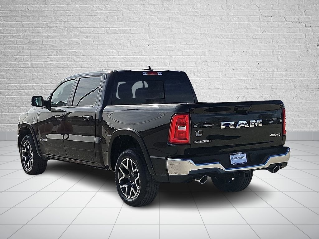 New 2026 Diamond Black Crystal Pearl-Coat Exterior Paint RAM Laramie image 3