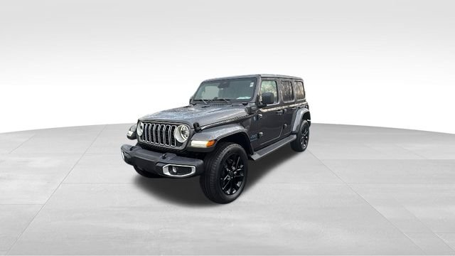 Used 2025 Jeep Wrangler 4xe Sahara 4XE with VIN 1C4RJXP67SW601283 for sale in Delaware, OH