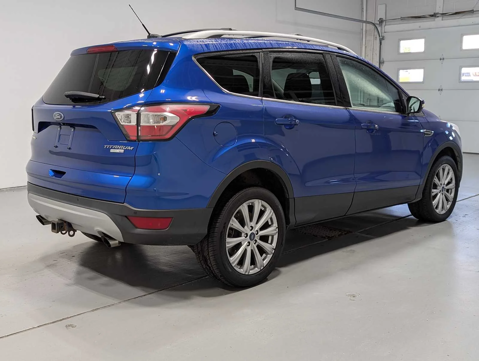 Used 2017 Lightning Blue Ford Titanium image 8