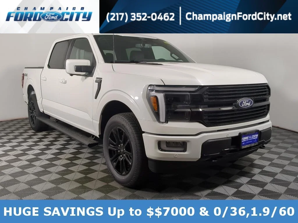 New 2026 Star White Metallic Tri-Coat Ford Platinum® image 1