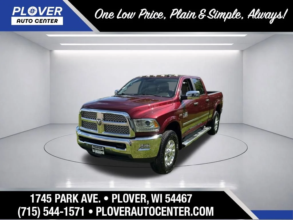 Used 2017 Delmonico Red Pearlcoat Ram Laramie image 1