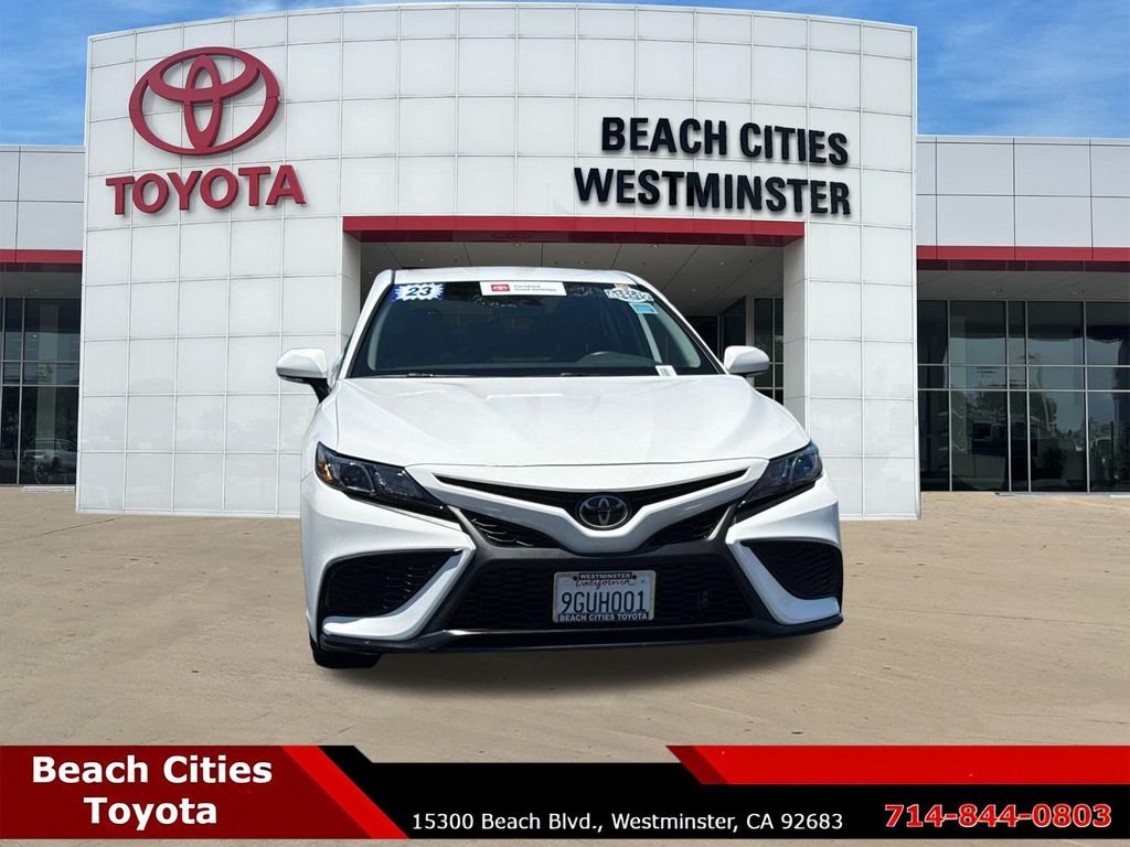 Certified Used 2023 White Toyota SE image 3
