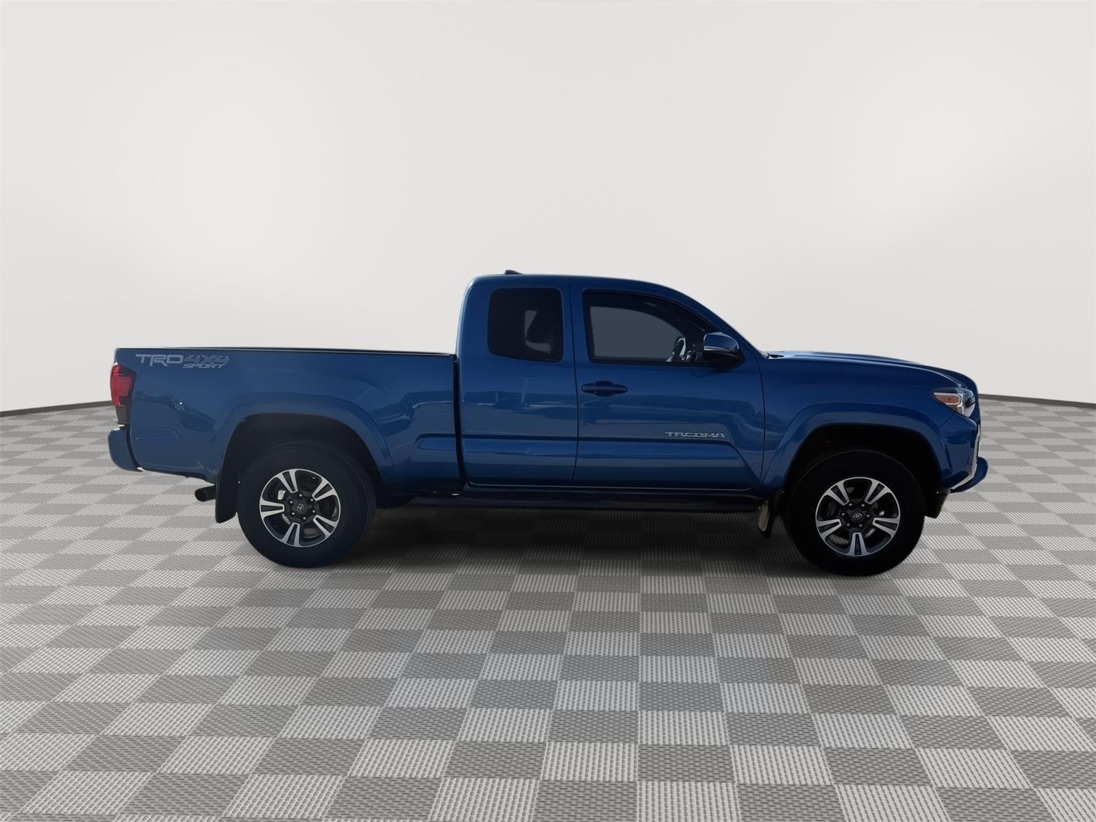 Used 2018 Blazing Blue Pearl Toyota TRD Sport image 7