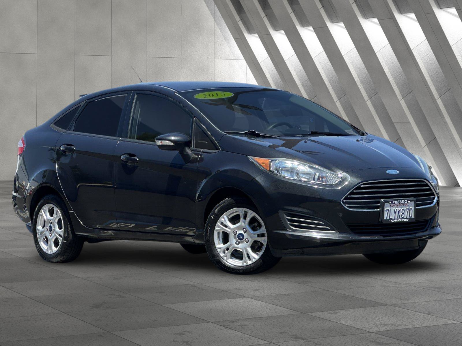 Used 2015 Ford Fiesta SE with VIN 3FADP4BJ4FM176443 for sale in Fresno, CA